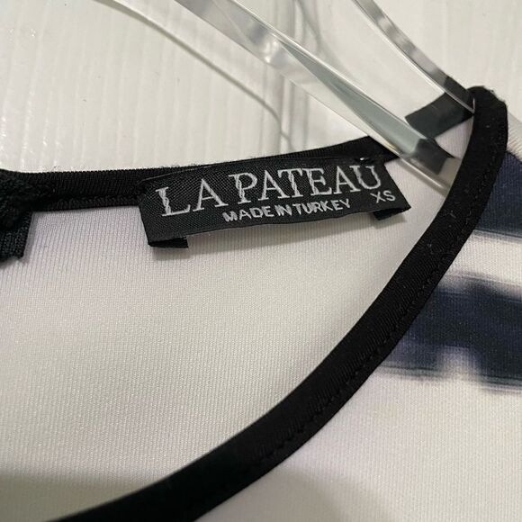 La Pateau Space Art To Wear Long Sleeve Bodycon Scuba Dress Size XS - Picture 7 of 7